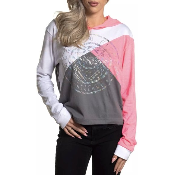 AMERICAN FIGHTER Women's Hoodie Sweatshirt MORROW - Picture 2 of 6